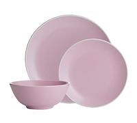Mason Cash Classic Collection Pink 12-Piece Dinner Set