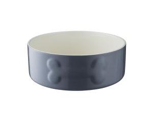 Mason Cash Colour Mix Dog Bowl - Grey - 20cm