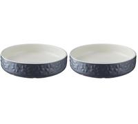 Mason Cash Colour Mix Grey Cat Bowl, 13 cm (Pack of 2)