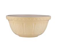 Mason Cash Colour Mix S12 Mixing Bowl Yellow 29cm | 4 Litre Ceramic Baking Bowl | Dishwasher & Freezer Safe | Easy-Grip Non-Slip Design for Dough, Cake & Pastry Mixing