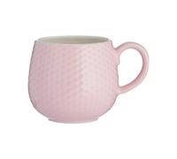 Mason Cash Embossed Honeycomb Pink Mug, 35 CL