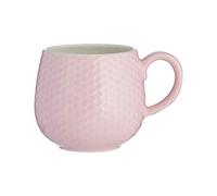 Mason Cash Embossed Honeycomb Mug Pink