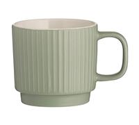 Mason Cash Green Embossed Line Mug 355ml