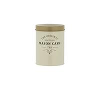 Mason Cash Heritage Cream Coated Steel Tea Storage Canister, 1.3 L