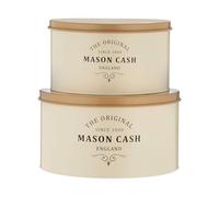 Mason Cash Heritage Set of 2 Cream Coated Steel Cake Tins