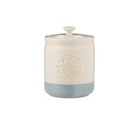 Mason Cash Home to Roost 1.3 l Utensil Holder Stoneware Folk-Inspired Hen and Cockerel Style, Kitchen Countertop Storage Jar, Durable, Everyday Kitchenware