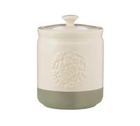 Storage Jar 1.5L Stoneware Farm Cockerel Hen Coffee Rice Flour Airtight Canister