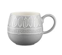Mason Cash Set Of 4 Impressions Mugs Grey