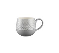Mason Cash Impressions Grey Durable Stoneware Mug, 35 CL