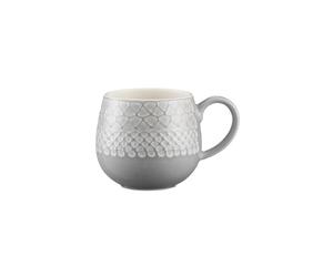 Mason Cash Impressions Grey Durable Stoneware Mug, 35 CL