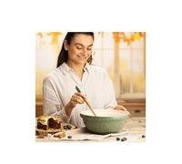 Mason Cash In The Forest 26 Cm Owl Embossed Mixing Bowl Green