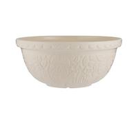 Mason Cash in The Forest Fox Mixing Bowl 4 Litre | 29cm Cream S12 Stoneware Bowl for Bread, Cake, Pastry & Pudding Mixes, Embossed Woodland Design