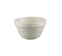 Mason Cash Pudding Basin In The Forest 16cm Cream Stoneware - Embossed Woodland Design