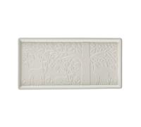 Mason Cash in The Forest Platter 30cm | Embossed Stoneware Serving Plate with Raised Woodland Design, Ideal for Cheese, Cold Meats & Sharing Dishes