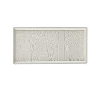 Mason Cash in The Forest Platter 30cm | Embossed Stoneware Serving Plate with Raised Woodland Design, Ideal for Cheese, Cold Meats & Sharing Dishes