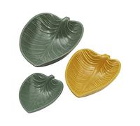 Mason Cash In The Forest Set Of 3 Leaf Dishes