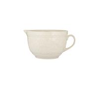Mason Cash in The Meadow Batter Bowl 1.9L | Stoneware Mixing Bowl with Handle & Pouring Lip in Embossed Floral Design - Ideal for Whisking