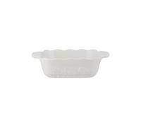 Square Baking Dish Oven Stoneware Mason Cash Cream Embossed Floral Serving 20cm