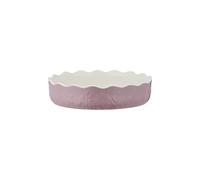 Mason Cash in The Meadow Pink Pie Dish 23cm | 900 ml Floral Embossed Stoneware Oven-to-Table Dish for Fruit & Savoury Pies