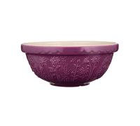 Mason Cash in The Meadow Size 18 Mixing Bowl 26cm | 2.7 Litre Floral Embossed Earthenware Bowl for Dough, Pastry & Cake Mixes | Dishwasher Safe