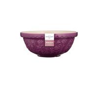 Mason Cash in The Meadow Size 18 Mixing Bowl 26cm | 2.7 Litre Floral Embossed Earthenware Bowl for Dough, Pastry & Cake Mixes | Dishwasher Safe