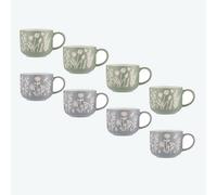 Mason Cash In The Meadow Stoneware 400Ml Mug Set Of 8