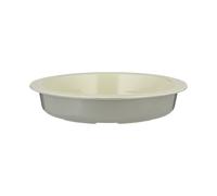 Mason Cash Innovative Kitchen 29cm Pie Dish | Grey & Cream Stoneware with Pastry Anchor Rim & Rippled Base | Even Heat Distributio