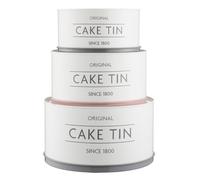Mason Cash Innovative Kitchen Nesting Cake Tins, Set of 3