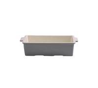 Mason Cash Lasagne Dish Innovative Kitchen 31.5cm - Grey/Cream Stoneware, Air Vent Base