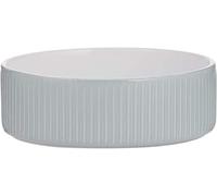 Mason Cash Linear Grey Stoneware Pet Bowl, 13 cm