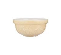 Mason Cash in The Meadow Size 30 Mixing Bowl 21cm | 1.1 Litre Floral Embossed Earthenware Bowl for Baking, Prep & Serving | Dishwasher Safe