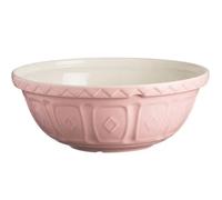 Mason Cash Mixing Bowl Powder Pink 24cm Colour Mix Earthenware Mixing Bowl