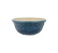 Mason Cash Nautical Mixing Bowl | 4 Litre Capacity | Earthenware Bowl with Sea Life Embossments in Navy Blue | Lightweight, Durable & Dishwasher Safe | Ideal for Baking, Bread, Pastry, Cakes & Cookies
