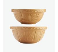 Mason Cash Original Cane Mixing Bowl Set - 24Cm & 26Cm