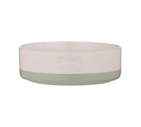 Mason Cash Pets Colour Dip Dog Bowl | 850ml Capacity | 18cm Stoneware Pet Bowl with Speckled Glaze, Colour Dip Base & Debossed Bone Detail