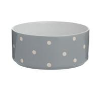 Mason Cash Polka Dot Bowl - Grey - 18cm