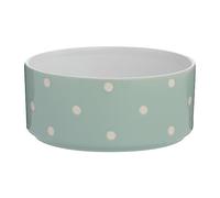 Mason Cash Polka Dot Sage Green 18 cm Dog Bowl