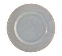 Mason Cash Reactive Linear Dinner Plate, Grey, Size 27cm