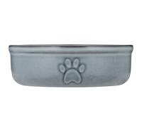 Mason Cash: Reactive Paw Pet Bowl - 5.9", 16.9oz - Blue Glaze, Dog Food-Water Dish, Ceramic Stoneware, Microwave-Dishwasher Safe, Feeding-Hydration