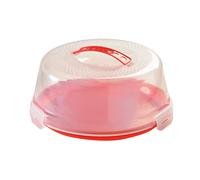 Mason Cash Round Cake Caddy with Lid and Carry Handle, 24 cm