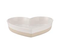 Mason Cash Rustic Charm Heart Shape Baker 1.5L Stoneware Baking Dish with Debossed Heart Motif Durable and Stylish for Baking Cooking & Serving