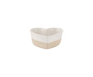 Mason Cash Rustic Charm Heart Shape Baker 375ml Stoneware Baking Dish with Debossed Heart Motif Durable and Stylish for Baking Cooking & Serving