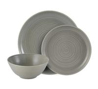 Mason Cash Set Of 12 Piece William Mason Dinner Set Stone Grey
