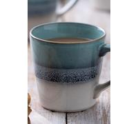 Set of 2 Reactive Blue Fade Mug & Set of 2 Reactive Cream Fade Mug 400ml Mason Cash Multi One Size