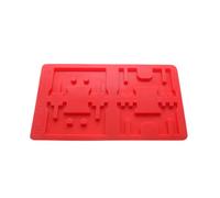 Mason Cash Silicone 3D Castle Chocolate Mould, Red
