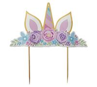 Mason Cash Unicorn Ears Cake Topper