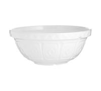 Mason Cash White Mixing Bowl | Iconic 21cm Earthenware Bowl | 1.1 Litre Capacity | Dishwasher Safe | Classic British Design