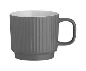Mason Cole Embossed Line Mug Grey [2002.102]