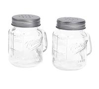 Mason Craft & More Transparent Salt and Pepper Pots