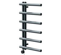 Mason Designer Wifi Thermostatic Electric Heated Towel Rail | Anthracite | Mild Steel | 850mm x 500mm